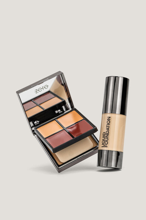  ZERO Makeup  Palette + Liquid Duo