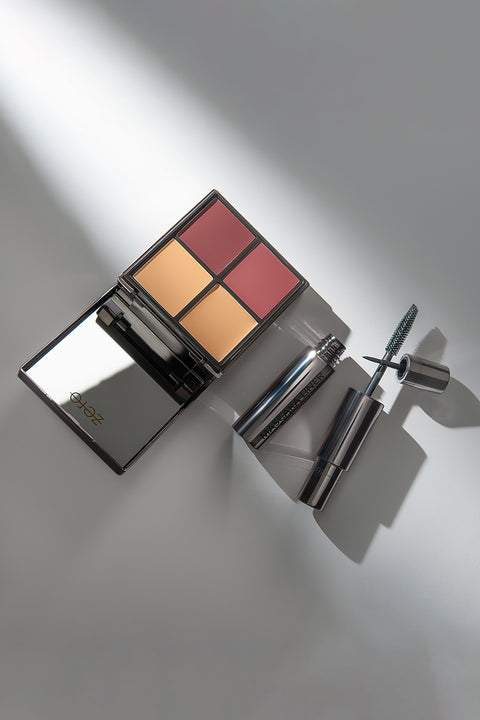  ZERO Makeup  Palette + Mascara